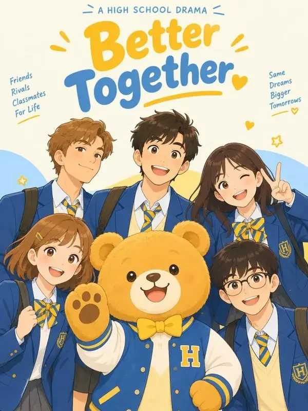在线观看短剧《小熊同学请回答》封面，校园青春题材短剧