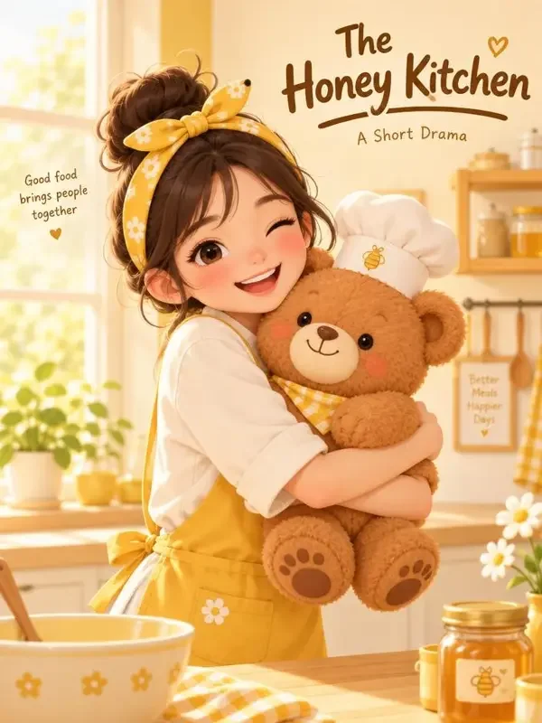 在线观看短剧 熊抱甜心小厨娘 在线观看短剧《熊抱甜心小厨娘》封面,都市甜宠题材短剧